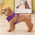 thumbnail image 4 of MoNiBloom No Pull Dog Harness, Pet Vest Adjustable Mesh Breathable Harnesses for Dogs Walking, Purple S, 4 of 8