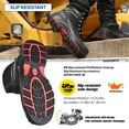 thumbnail image 6 of SAFETOE Men's Waterproof Cow Leather Safety Boot 8-inch Composite Toe Work Boots Insulated Winter Snow Boots ASTM F2413-18 I/75 C/75 S7 PR SD, 6 of 8