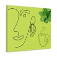 thumbnail image 1 of TSmartArt @ Walmart. Mint Tea. Ready-to-Hang Canvas Gallery Wrap, 1 of 6