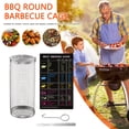 thumbnail image 1 of Cesta De Barbacoa Cesta para barbacoa Cesta para parrilla de acero inoxidable Rejilla para barbacoa Carne Vegetal Suministros de cocina (Juego pequeño de 4 4PCS), 1 of 8