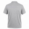 thumbnail image 6 of Fnnxeal Mens Polo Shirts Collared Waffle Solid Short Sleeve Casual Summer Polo Gray Shirts for Men Size S, 6 of 6