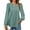 Grey Green, variant on Eyelet Blouses for Women Dressy Casual Long Sleeve Shirts Crew Neck Fall Trendy Tops