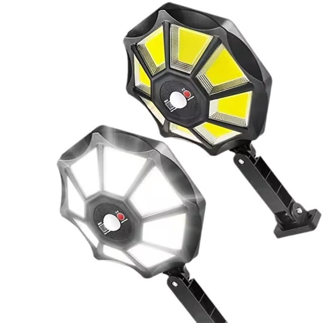 Super Bright 360° Solar Flood Lights - Waterproof Motion Sensor with Remote 168COB