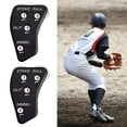 thumbnail image 1 of LJNYFDC Umpire Clicker Referee Counter Press Strip Design Slip Comfortable Grip Training Plastic 4 Wheel Umpire Indicator Umpire Gear Referee, 1 of 6