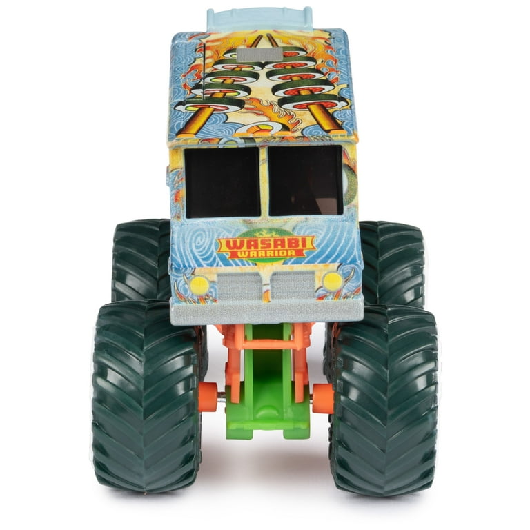 Monster Jam, Official Wasabi Warrior Monster Truck, Die-Cast