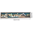 thumbnail image 2 of El arte de la pared de la montaña de madera traerá la decoración del arte de la pared de la montaña decoración del paisaje lunar colgante paisaje lunar ANGGREK Otros, 2 of 8