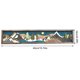 thumbnail image 2 of El arte de la pared de la montaña de madera traerá la decoración del arte de la pared de la montaña decoración del paisaje lunar colgante paisaje lunar ANGGREK Otros, 2 of 8