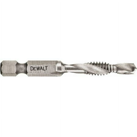 UPC: 0885911482752 | DEWALT DWADTQTR1420 IMPACT READY Tap and Drill Bit  1/4 in Dia  3-Flute  Spiral Flute  HSS