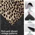 thumbnail image 3 of Brown and Black Leopard Print Kitchen Rugs Sets Of 3,Kitchen Runner Rugs Non Skid Washable,Decorative Kitchen Floor Mats for Kitchen,Sink,Laundry,17"x30"+ 17"x47" + 17"x59", 3 of 6