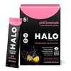 Halo Hydration On-the-Go Electrolyte Powder Drink Mix, Pink Lemonade, 6 Count