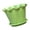 A*1Pc,4.7X5.7inch, variant on 1Pc Resin Plant Pot with Saucer,4.7X5.7inch Wavy Edge Flower Pot, Drainage Hole Planter, Indoor Outdoor Plant Container, Decorative Nursery Pot for Succulents, Herbs and Houseplants