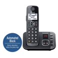 Restored Panasonic KXTG3833M 3 Handset Black Cordless PhoneDECT 6.0