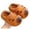 j24-Orange, variant on LIIPEE Kids Cartoon Slippers For Girls And Boys Cute Non- Flat Bottom Slippers Fall Winter Warm Fuzzy Comfortable Bedroom House Shoes,10.5-11 Years