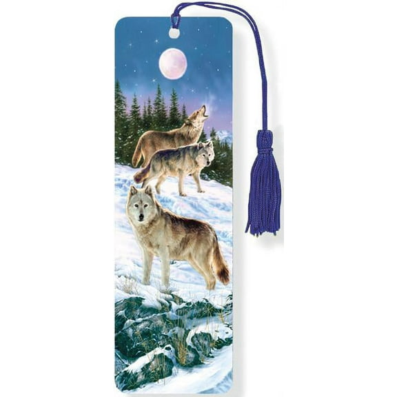 Wolves 3-D Bookmark (Other)