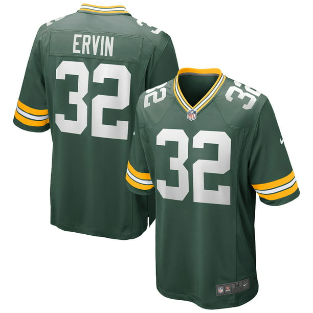 Tyler Ervin Green Bay Packers Nike Game Jersey - Green
