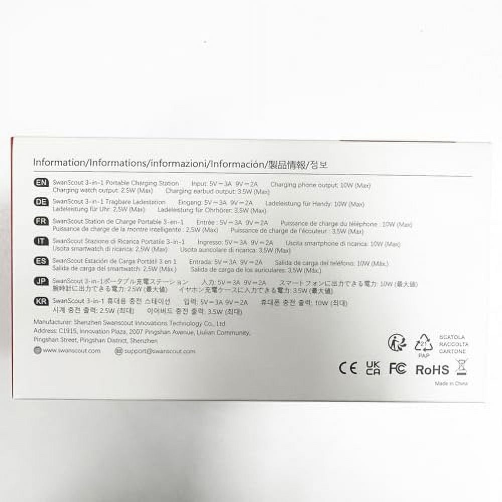 Chargeur Induction Pour Samsung, Station De Charge 3 En 1 Pour Samsung S25 Ultra/S25/S24 Ultra/S23/Z Flip 7/Z Flod 6, Chargeur Sans Fil Pour Galaxy Watch 8/8 Classic/Ultra/7/6/5, Galaxy Buds 3/3 Pro