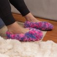 thumbnail image 3 of BambooMN Women's Super Fuzzy Soft Touch Slippers Non-Slip Lined Socks - Assortment B - Small - 3 Pairs, 3 of 6