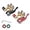 2PCS Black/Red-1, variant on Car Battery Terminal Connectors, 2 Pcs 4 Way Quick Release Disconnect Car Battery Terminal for SAE/JIS Type A Posts, Compatible With Cars, Vans, Trucks and More