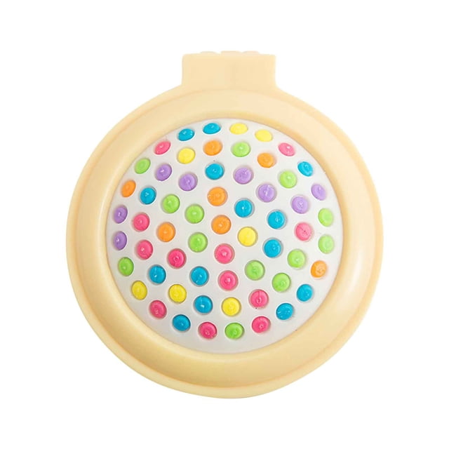 TopLLC Combs Candy Color Folding Comb Portable Solid Color Makeup Mirror Massage Comb Air cushion comb