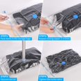 thumbnail image 4 of Paquete de 6 Bolsas Ahorradoras de Espacio NQ 80% Más de Almacenamiento Cierre de Cremallera Doble y Válvula Turbo de Triple Sellado, 4 of 4