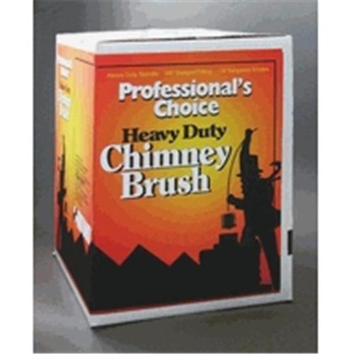 Rutland PCT-88 8 in. X 8 in. Professionals Choice Square Wire Chimney Cleaning Brush by Rutland