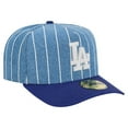 thumbnail image 3 of Men's New Era  Blue/Royal Los Angeles Dodgers Parallel A-Frame 59FIFTY Fitted Hat, 3 of 5