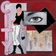 thumbnail image 3 of Johanna 15x15 Black Modern Framed Museum Art Print Titled - CIty II, 3 of 5