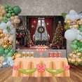 thumbnail image 3 of Christmas New Year Backdrop Photography Red Curtain Candle Photocall Background Childr Photo Studio Photobooth Props, 3 of 8