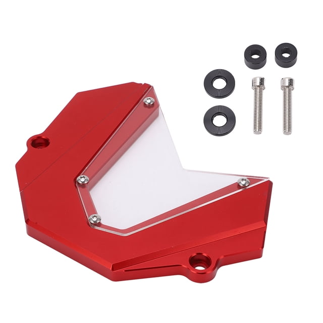 Motorcycle Front Sprocket Cover, CNC Aluminium Alloy Chain Guard Protector Compatible with MT-09 FZ09 2013-2017, Provides Against Sands, Stones and Rain