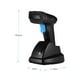 thumbnail image 5 of Escáner de código de barras, Cuna de pantalla de ordenador de pago Receptor de pantalla de escáner de 100 m Código de barras de bolsillo 1d 2d Distancia Supermercado Distancia Código de mano con Usb C, 5 of 6