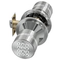 thumbnail image 1 of Cerradura de puerta de entrada sin llave Signstek Smart Code en níquel satinado, 1 of 8