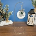 thumbnail image 3 of Bard's Gold-toned Ornament Stand, 12" H x 5.25" W x 5.25" D, Pack of 6, 3 of 5