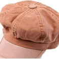 thumbnail image 4 of CoCopeaunts Newsboy Hats for Women Female Beret British Style Painter Spring Summer Octagonal Cap Paperboy Hat, 4 of 7