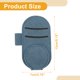 thumbnail image 4 of Clip para gafas de sol de automóvil Unique Bargains con soporte magnético universal para visera del sol, ante cuadros/Azul 13x7cm 1 Pcs, 4 of 7
