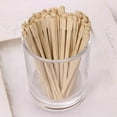 thumbnail image 3 of 100Pcs Small Skinny Wooden Wax Sticks for Hair Removal - Birch Wood Waxing Spatulas, 3 of 5