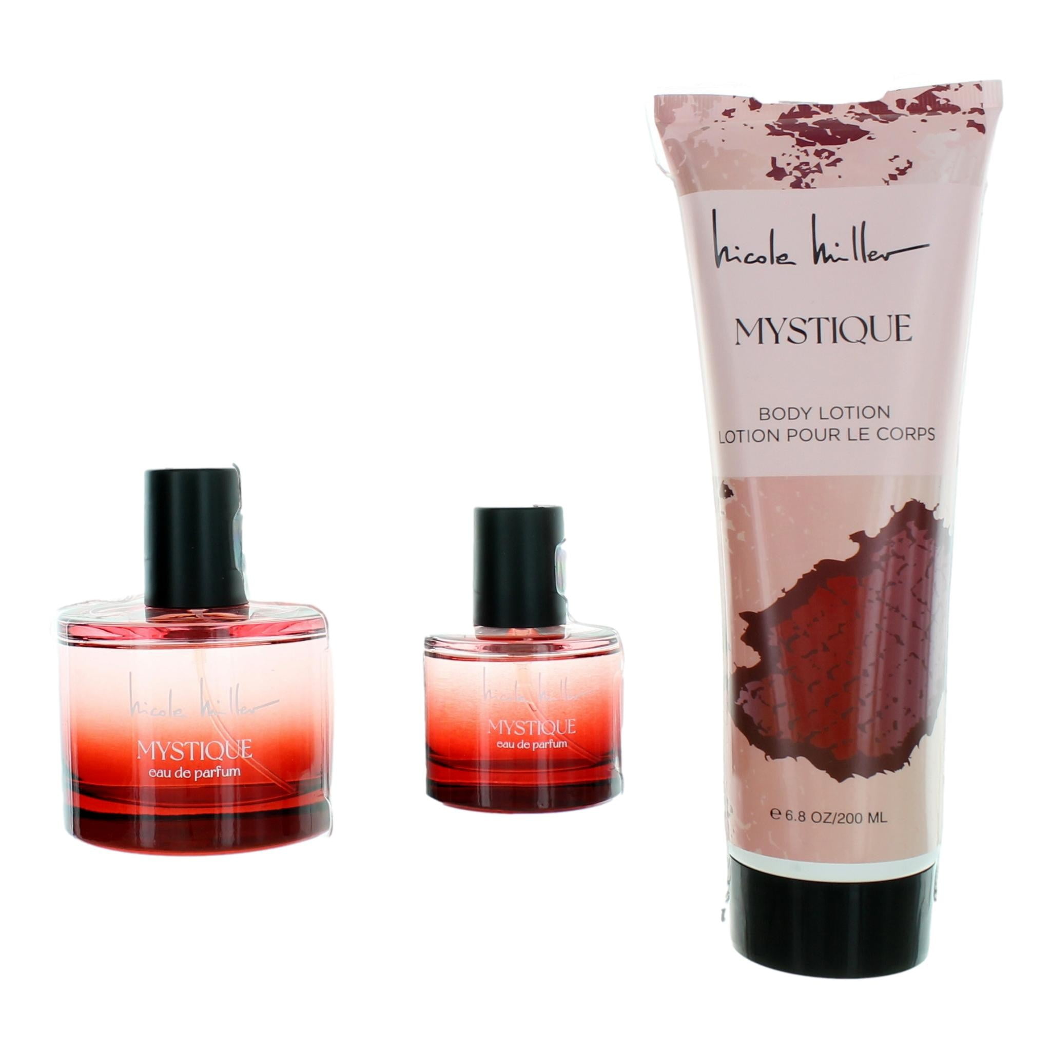 Mystique by Nicole Miller, 3 Piece Gift Set for Women - Walmart.com