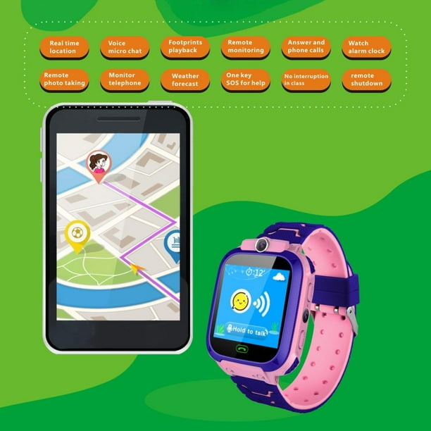 Kids smart watch touch screen lbs location Universal child sos phone call device for electronic product accessories