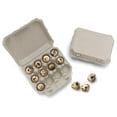 thumbnail image 4 of Quail Egg Cartons - Recycled Cardboard Paper Pulp 3x4 Square Style - Holds One Dozen Eggs (30), 4 of 5