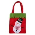 thumbnail image 2 of Bolsa de almacenamiento Portátil Colcomx Tema Navideño Niños Juguetes Decoración multicolor Monigote de nieve, 2 of 8