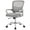 Gray-Fixed Arms, variant on CONCETTA Office Chair, Ergonomic Mesh Back Computer Desk Chair with Lumbar Support, Adjustable Swivel Executive Office Task Chair for Home and Work, Pink