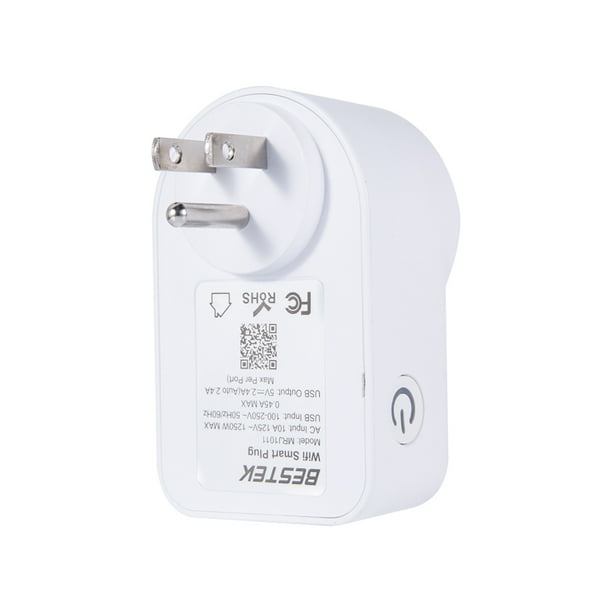 Bestek Mrj1011 Wifi Smart Plug Compatible With Amp Home Automation Module Wireless Remote Control Light Switch Wifi Intelligent Socket For Ios Android