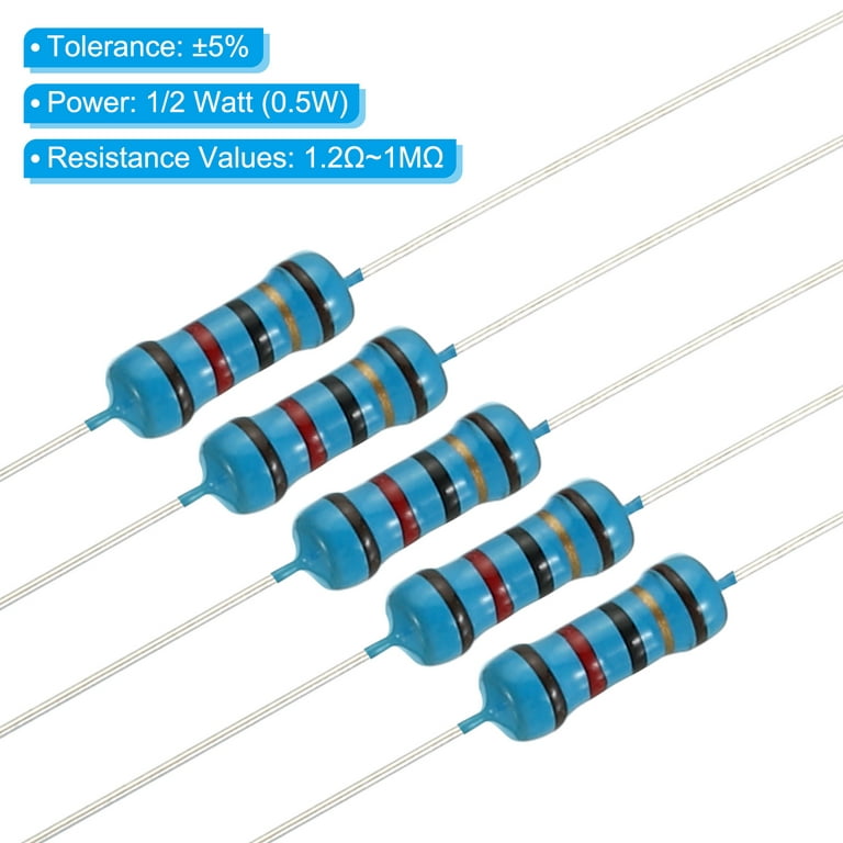 ELENCO Resistor Assortment 1/2W 365pc