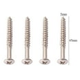 thumbnail image 2 of 20PCS Guitar Neck Plate Screws Metal Neckplate Screws For ST SQ Electric Guitar, 2 of 7