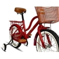 thumbnail image 3 of Bicicleta Black Panther Santorini R16 Equipada Con Canasta Rojo, 3 of 3