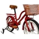 thumbnail image 3 of Bicicleta Black Panther Santorini R16 Equipada Con Canasta Rojo, 3 of 3