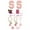 S, variant on Trendy Drinkware Accessory Set - Embroidery Patch, Straw Covers, Charm Necklace, Leak-Guard - Decorative Upgrade for Cups, for Daily & Party Use