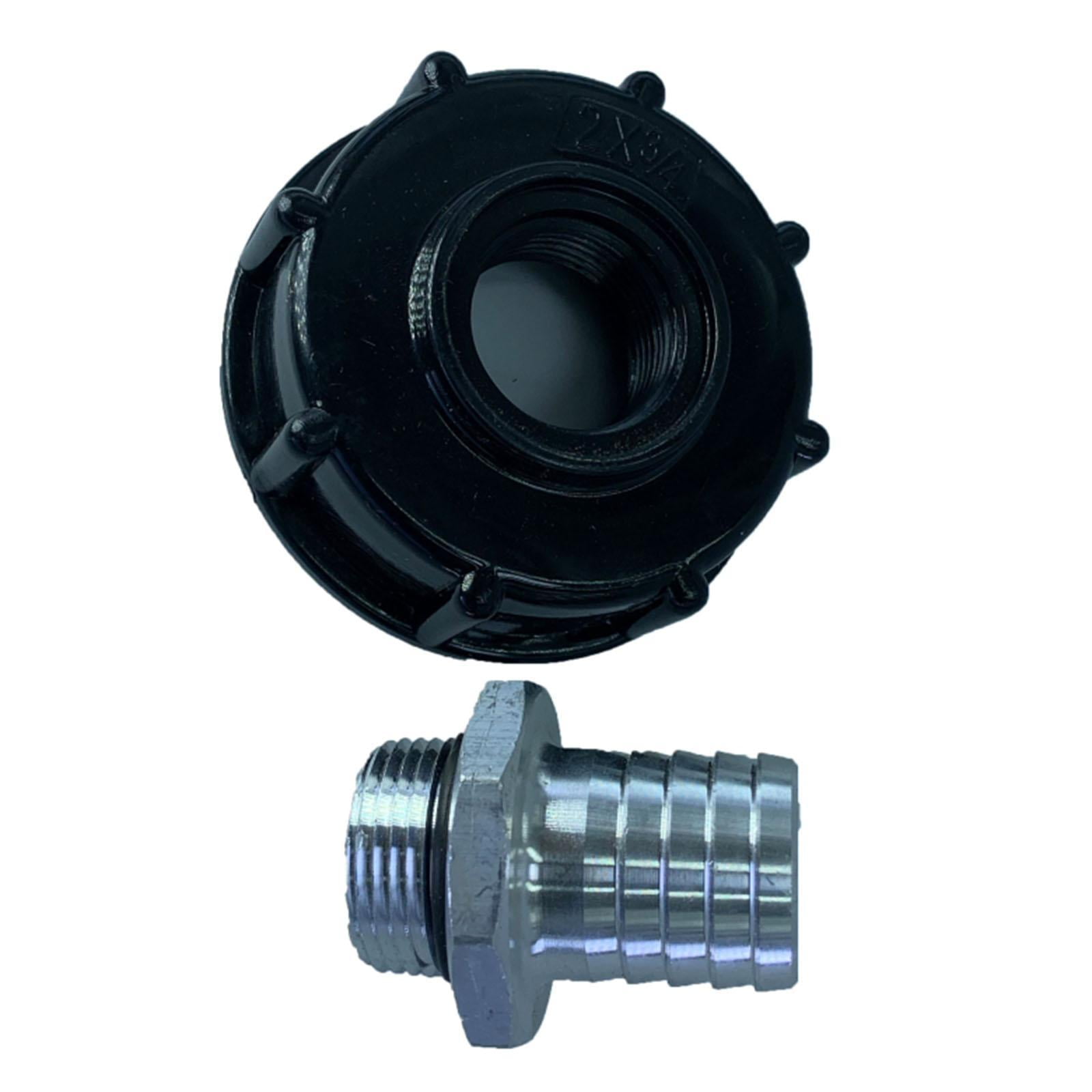 Garden IBC Adapter Coarse Thread S60x6 Drain Plug Water Connector Hose