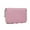 Pink, variant on Credit Card Holder RFID Blocking 12 Card Slots Leather Mini Credit Card Wallet Purse with Zipper-Black