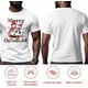thumbnail image 5 of Camisetas gráficas informales de manga corta con diseño navideño de muñeco de nieve y ciervo para hombre, 5 of 8