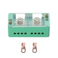 thumbnail image 1 of 60A 600V Portable Junction Box for Household Multi-function Splitter Wire Terminal Block with 2 Copper Lugs, 1 of 8